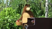 Masha and The Bear - The Grand Piano Lesson (Episode 19) New video for kids 2017