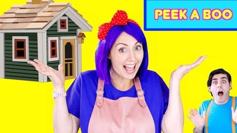 Peek A Boo - Hide And Seek In The House with Bella And Beans