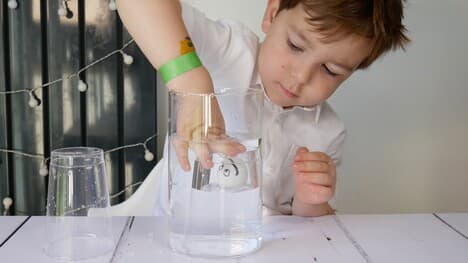 Science Experiment: Ping Pong Ball Tricks
