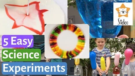 5 Easy Kids Science Experiments