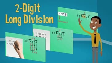 Long Division with 2-Digit Numbers