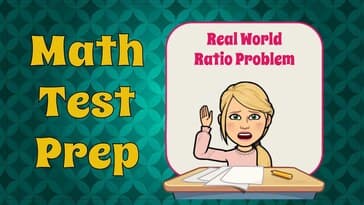 Real World Ratio Problem Using Scale
