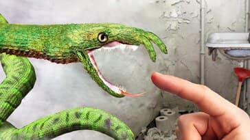 Venomous Sewer Snake Found in Bangkok!