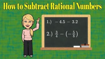 Subtracting Rational Numbers