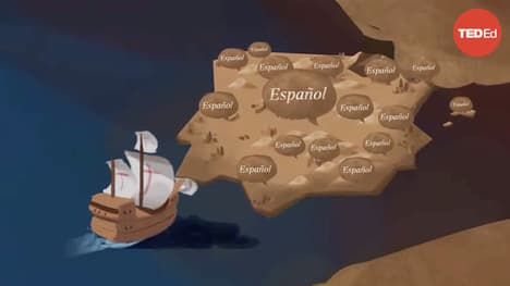 TED-Ed:  A brief history of Spanish | Ilan Stavans