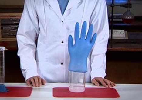 Inflating Glove