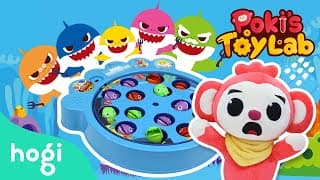 I want to eat fish pizza! | Poki's Toy Lab | Toy Review | Play with Hogi