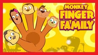 Finger Family Rhymes | MONKEY FINGER FAMILY | Nursery Rhyme | Baby Poem In English