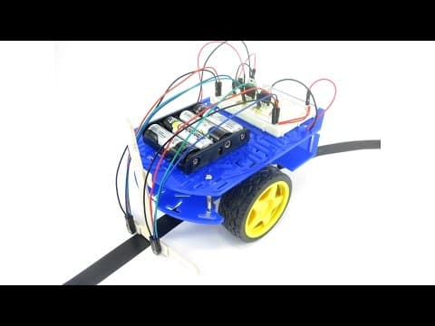 Line-Tracking Robot| BlueBot Project 3