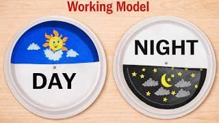 Day and Night Working Model Making | DIY | Science Project