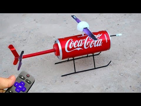 How to make a helicopter fly And control it remotely