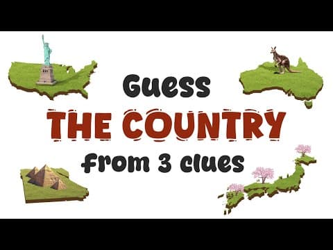 Guess the Country from 3 Clues| Fun & Easy Quiz for Kids!