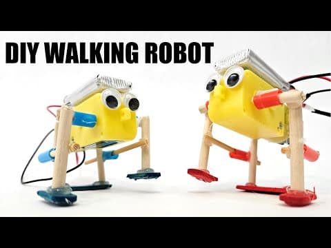 Build a Walking Robot with a Single Motor