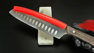 The most simple sharpening knife to razor. Useful tips