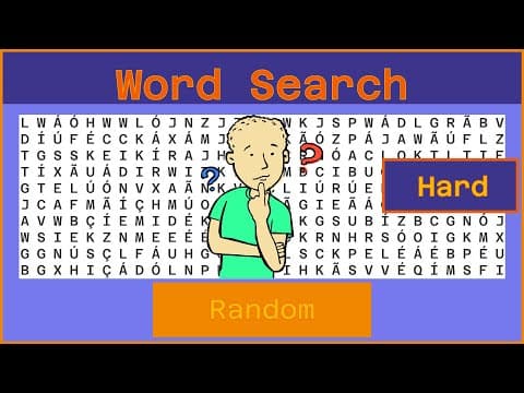 Word Search - Challenge  Ep1095