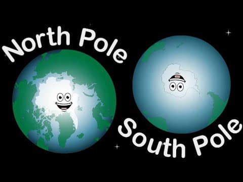 North Pole & South Pole  The Arctic and Antarctica