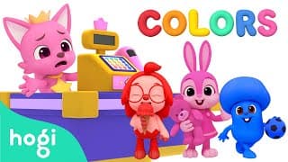 Pinkfong's Colorful Super Market｜Kids Pretend Play｜Colors for Kids｜Hogi Colors｜Pinkfong Hogi