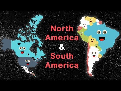 Countries of North and South America - Countries of the World Songs