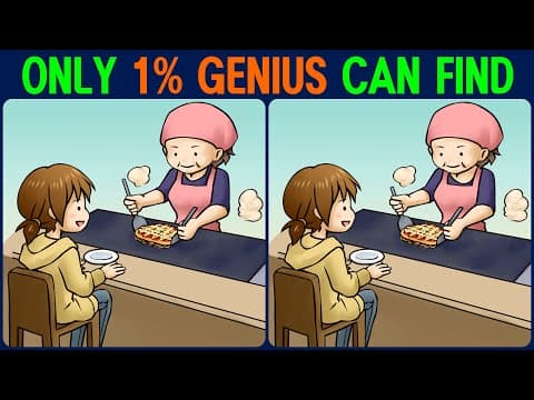 Puzzle / Find the Difference │ Great time for brain health!