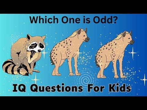 IQ Questions For Kids With Answers | Educational Video | Quiz Questions Part 15