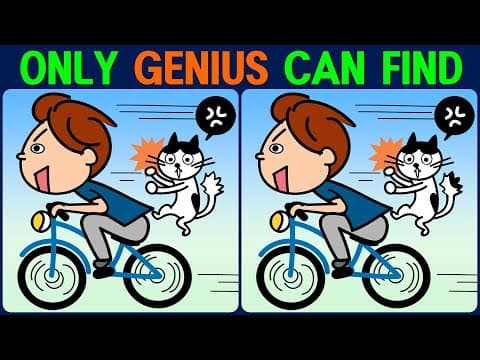 Brain exercise quiz! Find the difference between! │ Keep your brain healthier!