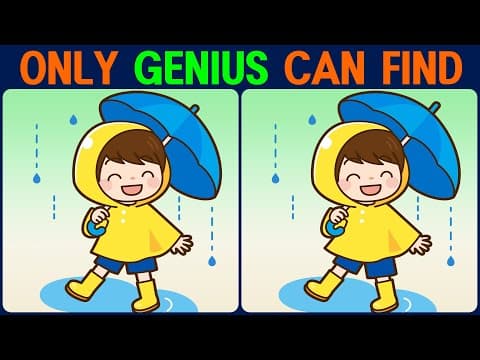 Puzzle / Find the Difference │ Improve your memory and keep your brain healthy!
