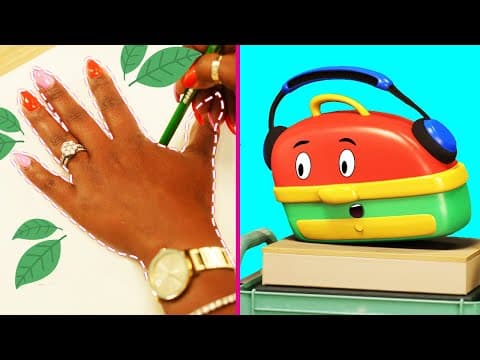 Craft Time: Hand Tree | Crafts for Kids | Educational Videos for Toddlers | Cartoons for Kids