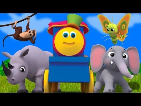 బాబ్ జంతు ABC సాంగ్ | 3D పిల్లల కోసం కార్టూన్ | విద్యా వీడియో | Learn Alphabet | Bob Animal ABC Song