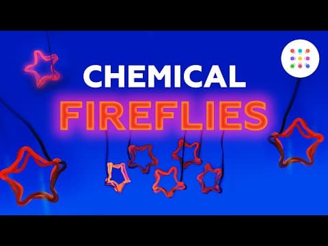 How to make chemical fireflies - Birthday surprise ideas- Chemical experiments at home