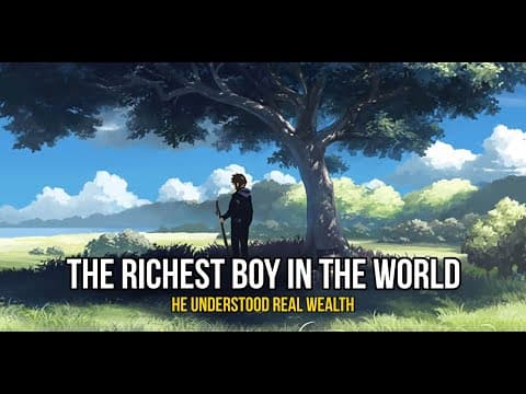 The Richest Boy In The World - an
inspirational story
