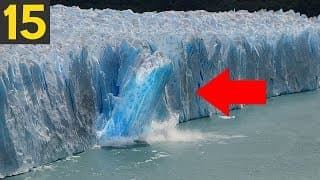 Largest Glacier Calving Breakoffs