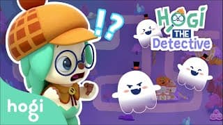 Dance with a Ghost! | Pinkfong & Hogi | Hogi, THE Detective | Kids' Stories | Play with Hogi