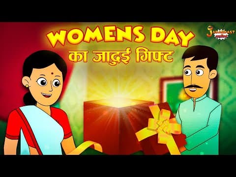 Women's day का जादुई गिफ्ट | Women's day Special | Women's Day | Jabardast Hindi Kahaniya