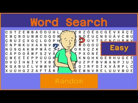 Word Search - Challenge  Ep469