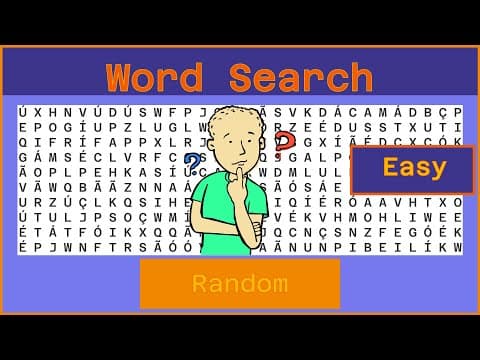 Word Search - Challenge  Ep541