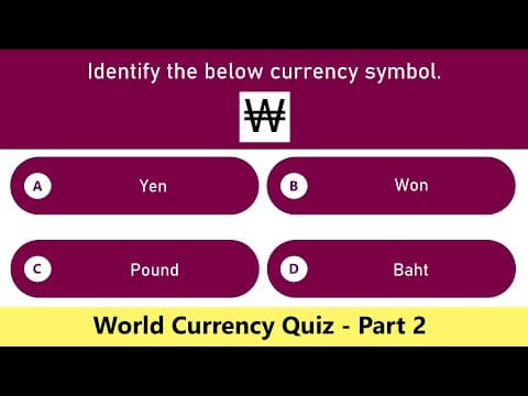World currency quiz-part 2-15 important currency questions and answers-world general knowledge