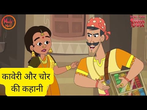 कावेरी और चोर | Hindi Moral Stories | Story Time with Sudha Amma | Sudha Murty