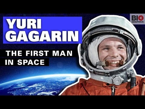 Yuri gagarin the first man in space