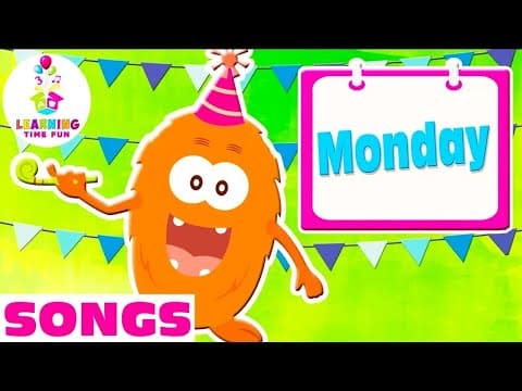 The Days of the Week (Original Kid's Music by Learning Time Fun)