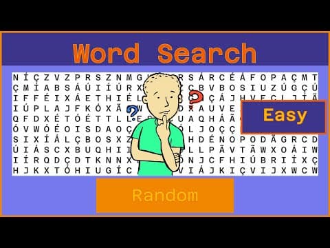 Word Search - Challenge  Ep445