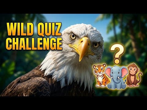 Fun Animal Quiz for Kids: Can You Guess the Animal? 🦁 | Fun Learning Game