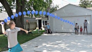 Water Balloon Throwing Challenge|Thats Amazing