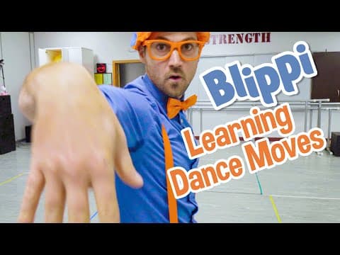 Move and dance with blippi - explore with blippi! - educational videos for toddlers
