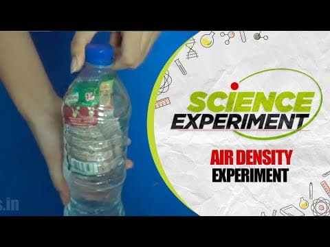 Science Experiment - 32 | Air Density Experiment | Chemistry Experiment