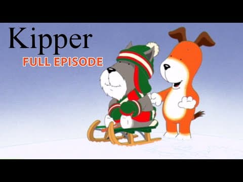 Kipper and Tiger's Sled | Kipper the Dog | Season 3 Full Episode | Kids Cartoon Show