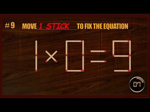 Matchstick Puzzle #225| Matchstick Logic Puzzles |Matchstick Puzzles with Answers| Matchstick Tricks