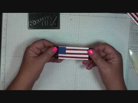 4th of July mini candy bar wrapper with Dawn