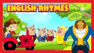 English Rhymes - Animated English Poems For Kids || Rhymes For Children