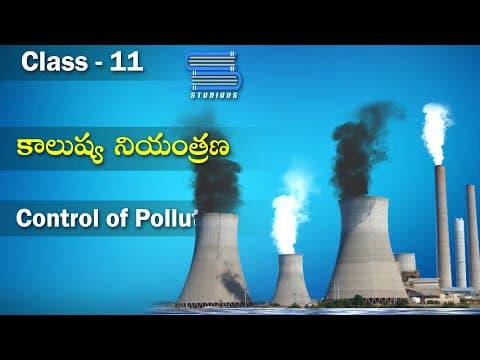 పర్యావరణ కాలుష్యం - Environmental Pollution | Environmental Science
