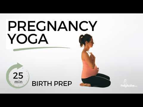 Pregnancy yoga for 2nd and 3rd trimester workout 3